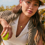 Kendra Scott Tennis Short Pendant Necklaces in Chartreuse Magnesite - Juli's Wearable Art