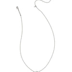 Kendra Scott Volleyball Short Pendant Necklace | Silver - Juli's Wearable Art