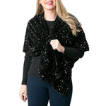 Krystal Sequins Keyhole Wraps - Juli's Wearable Art