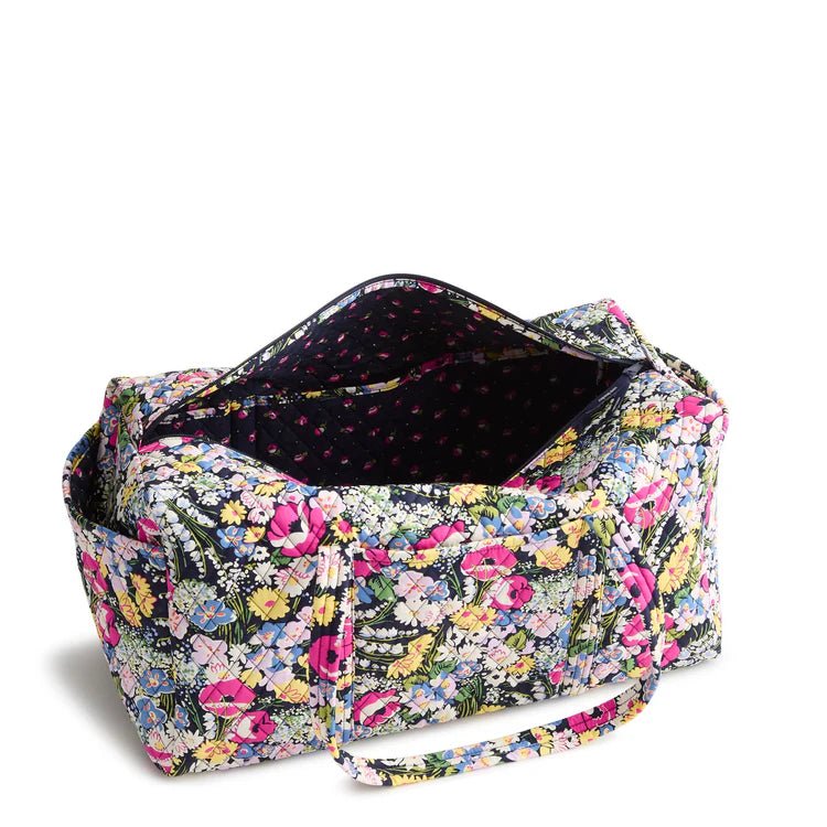 Large Original Duffel Bag | Premium Cotton | Poppy Fields