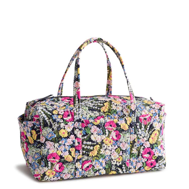 Large Original Duffel Bag | Premium Cotton | Poppy Fields