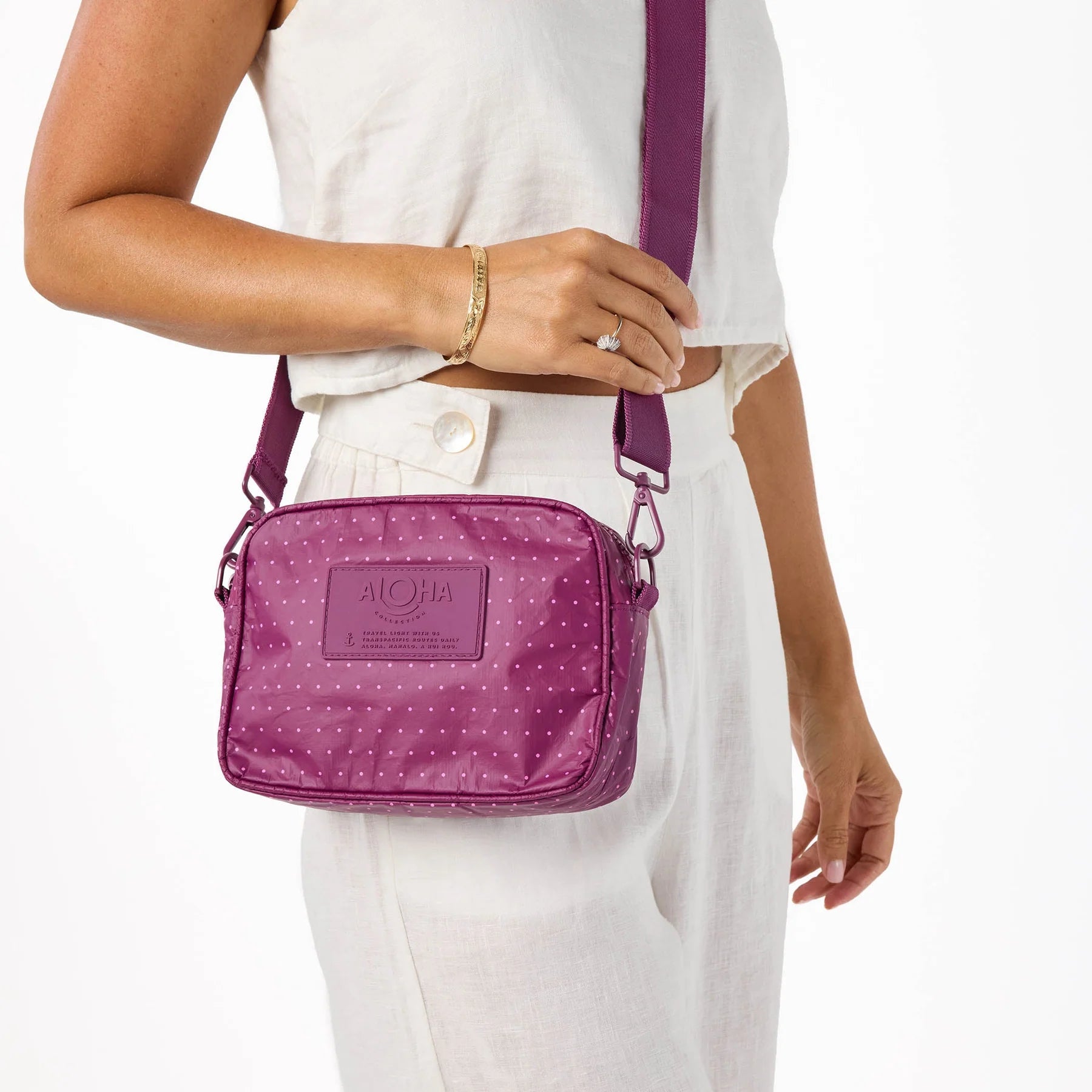 Aloha Le Tour Crossbody Bag | Oui Oui | Fruit Punch Plum