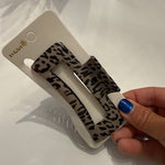 Leopard Print Hair Clips - Juli's Wearable Art