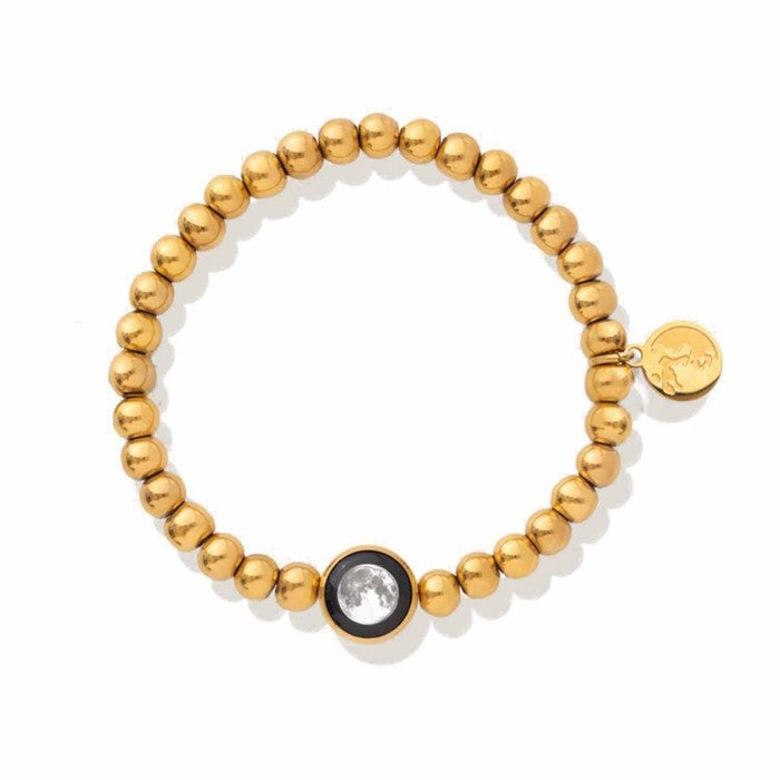 Moonglow Zenith Beaded Bracelet - Gold