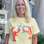 Lobsters & Martinis Summer Tee - Juli's Wearable Art