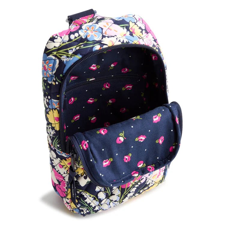 Lorman Sling Backpack | Premium Cotton | Poppy Fields - Juli's Wearable Art