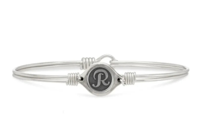 Luca & Danni "Leave Your Stamp" Initial Bangle Bracelets - Juli's Wearable Art