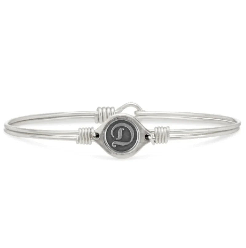 Luca & Danni "Leave Your Stamp" Initial Bangle Bracelets