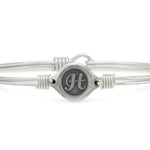 Luca & Danni "Leave Your Stamp" Initial Bangle Bracelets - Juli's Wearable Art
