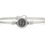 Luca & Danni "Leave Your Stamp" Initial Bangle Bracelets - Juli's Wearable Art