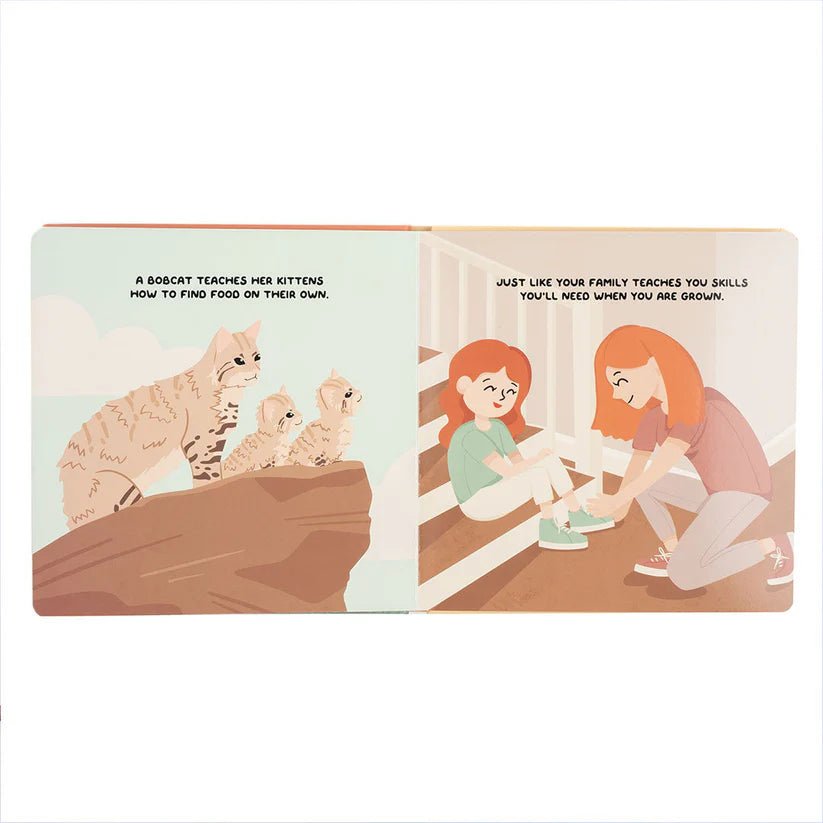 Lucy's Room All About Family Board Book - Juli's Wearable Art