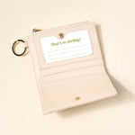 Luxe Pocket Wallet | Oat - Juli's Wearable Art