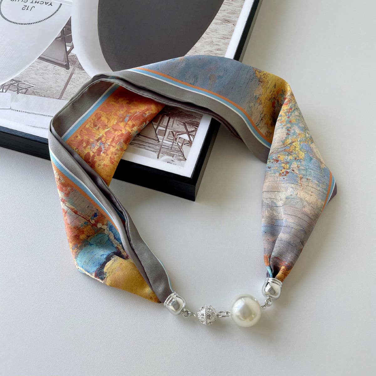 Magnetic Scarf Necklaces - Juli's Wearable Art