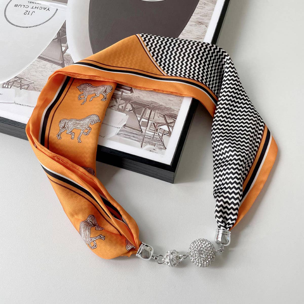 Magnetic Scarf Necklaces - Juli's Wearable Art