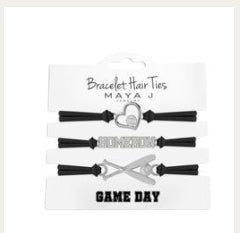 Maya J Bracelet Homerun Gameday Hair Ties - Juli's Wearable Art