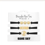 Maya J Gameday Basketball Hair Tie Bracelets - Juli's Wearable Art