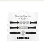 Maya J Gameday Basketball Hair Tie Bracelets - Juli's Wearable Art