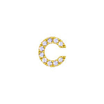 Maya J Gold Mini Initial Charms - Juli's Wearable Art