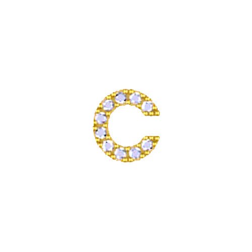 Maya J Gold Mini Initial Charms - Juli's Wearable Art