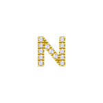 Maya J Gold Mini Initial Charms - Juli's Wearable Art