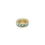 Maya J Mini Gold Birthstone Charms - 8mm - Juli's Wearable Art