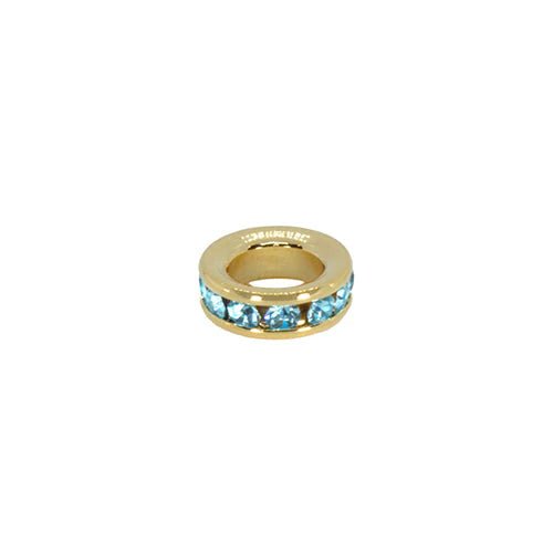 Maya J Mini Gold Birthstone Charms - 8mm - Juli's Wearable Art