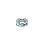 Maya J Mini Silver Birthstone Charms - 8mm - Juli's Wearable Art