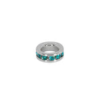 Maya J Mini Silver Birthstone Charms - 8mm - Juli's Wearable Art