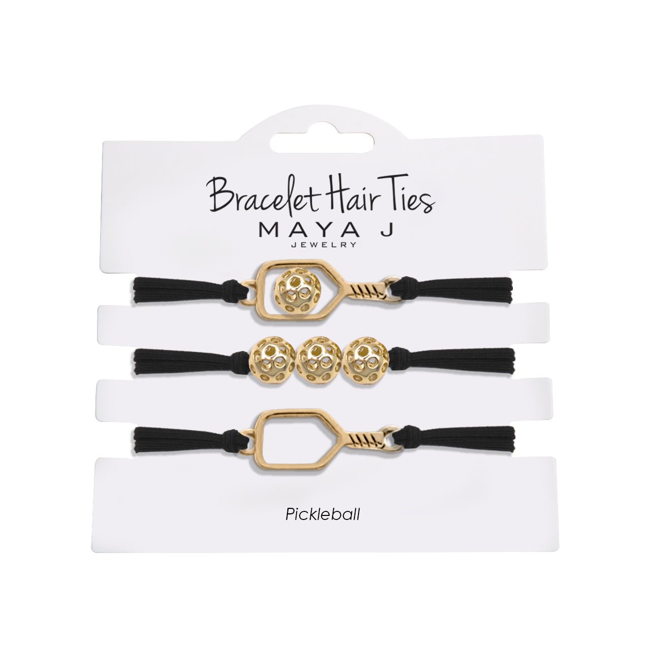 Maya J PICKLEBALL BRACELET HAIR TIES - Juli's Wearable Art