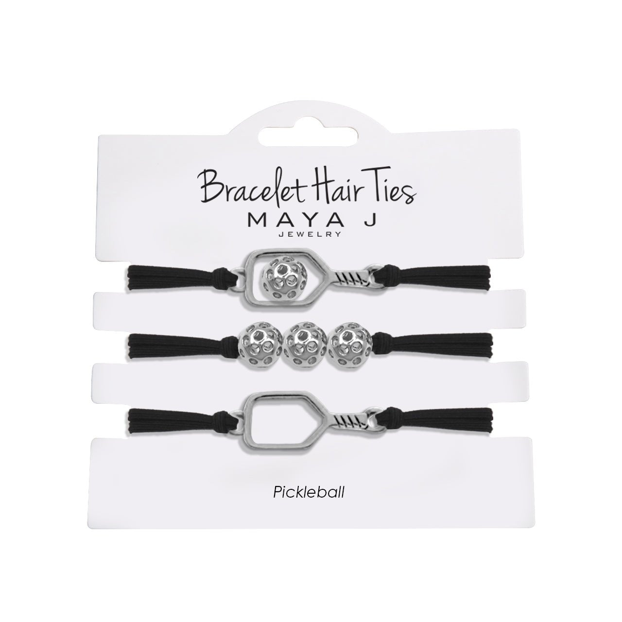 Maya J PICKLEBALL BRACELET HAIR TIES - Juli's Wearable Art