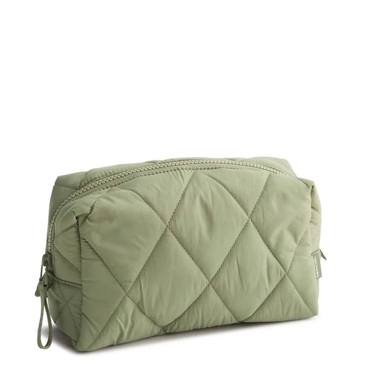 Medium Cosmetic Bag | Featherweight | Deep Lichen Green