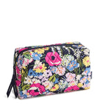 Medium Cosmetic Bag | Premium Cotton | Poppy Fields - Juli's Wearable Art