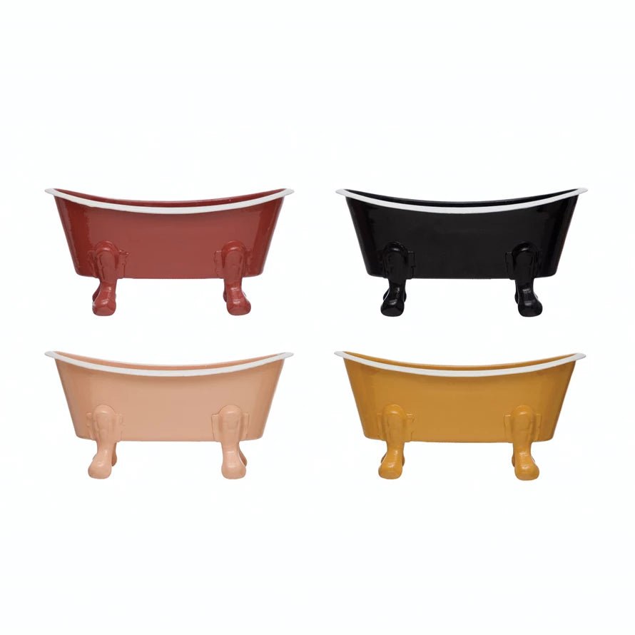 Metal Bathtub Soap Dishes - Juli's Wearable Art