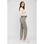 Mica High Rise Cropped Jogger Pants | Ash Grey - Juli's Wearable Art