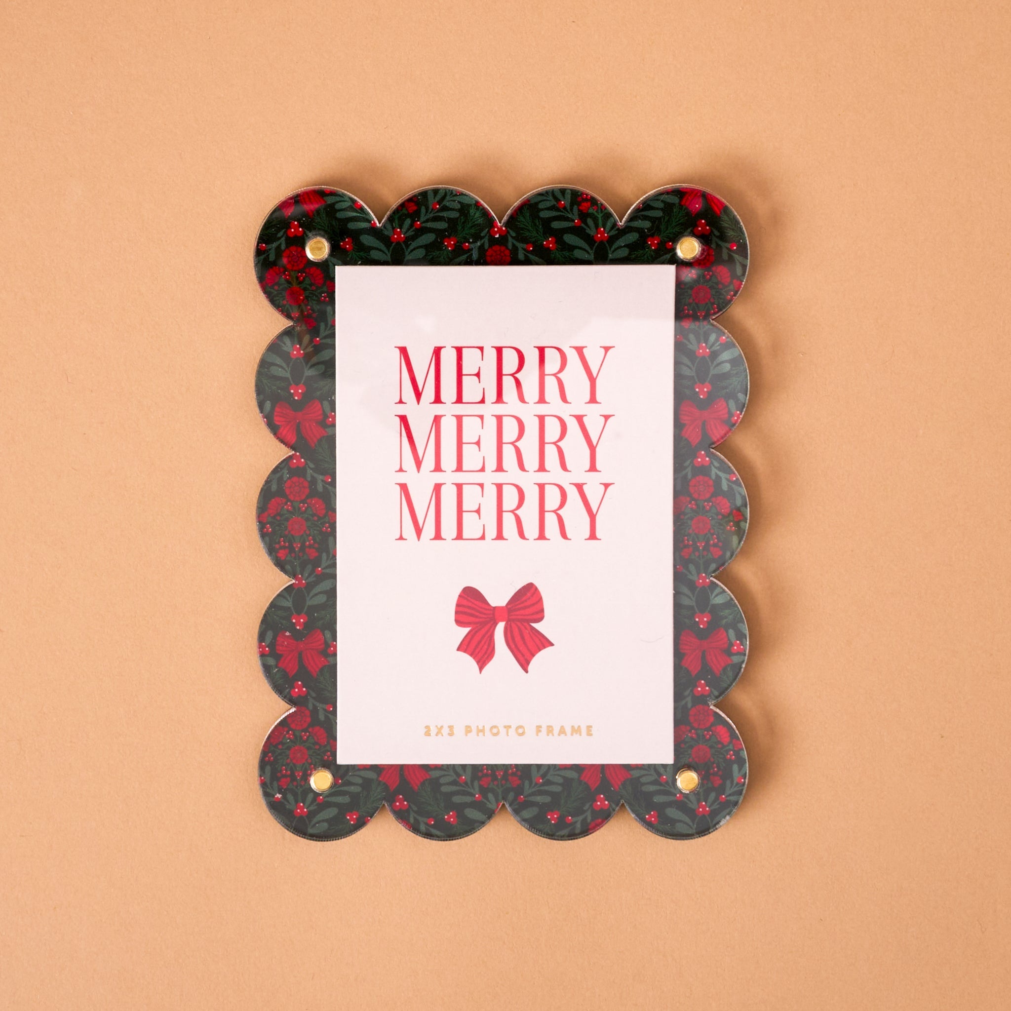 Mini Acrylic Picture Frame Magnet | A Merry Moment - Juli's Wearable Art