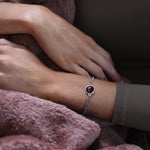 Moonglow Pink Moon Pallene Bracelets - Juli's Wearable Art