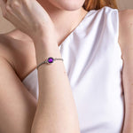 Moonglow Pink Moon Pallene Bracelets - Juli's Wearable Art