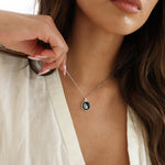 Moonglow Simplicity Silver Necklaces - Juli's Wearable Art