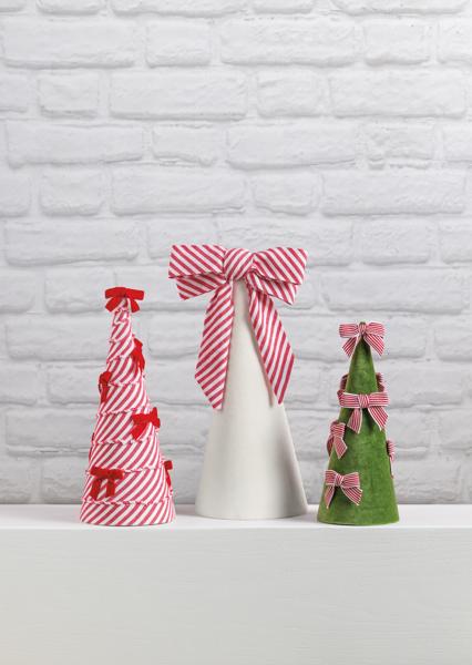 Mudpie Set of 3 Bow Tree Sitters - Juli's Wearable Art