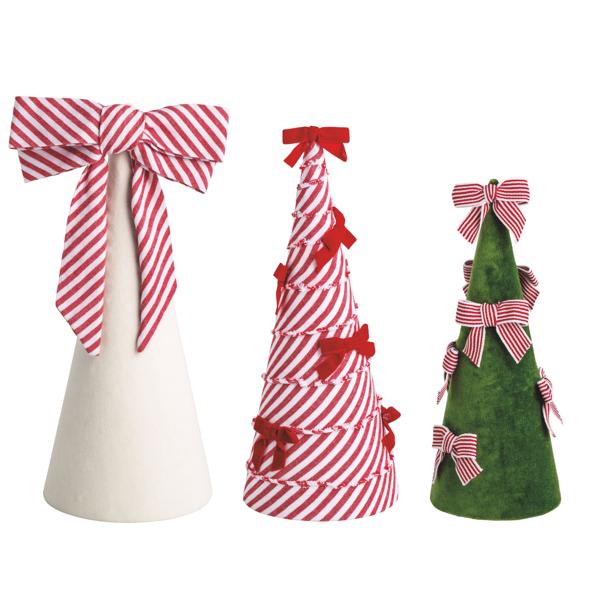 Mudpie Set of 3 Bow Tree Sitters - Juli's Wearable Art