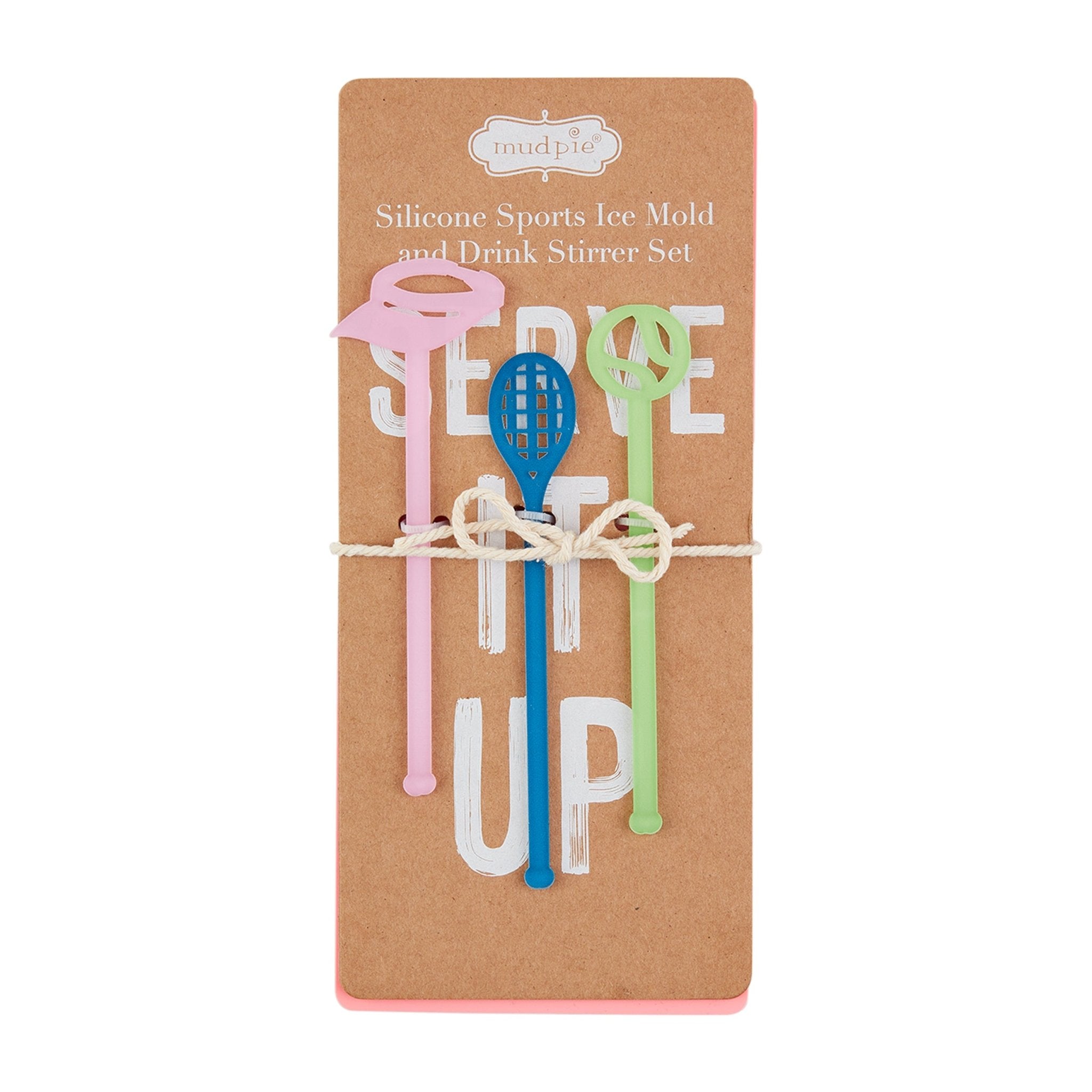 Mudpie Tennis & Golf Drink Mold & Stirrer Sets - Juli's Wearable Art