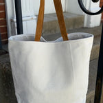 Multicolored Nutcracker Design & Pom Tassel Tote Bag - Juli's Wearable Art