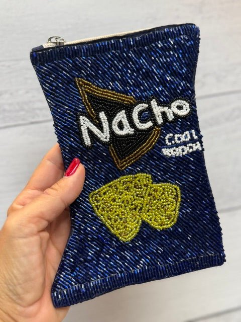 Nacho Beaded Coin Wallet