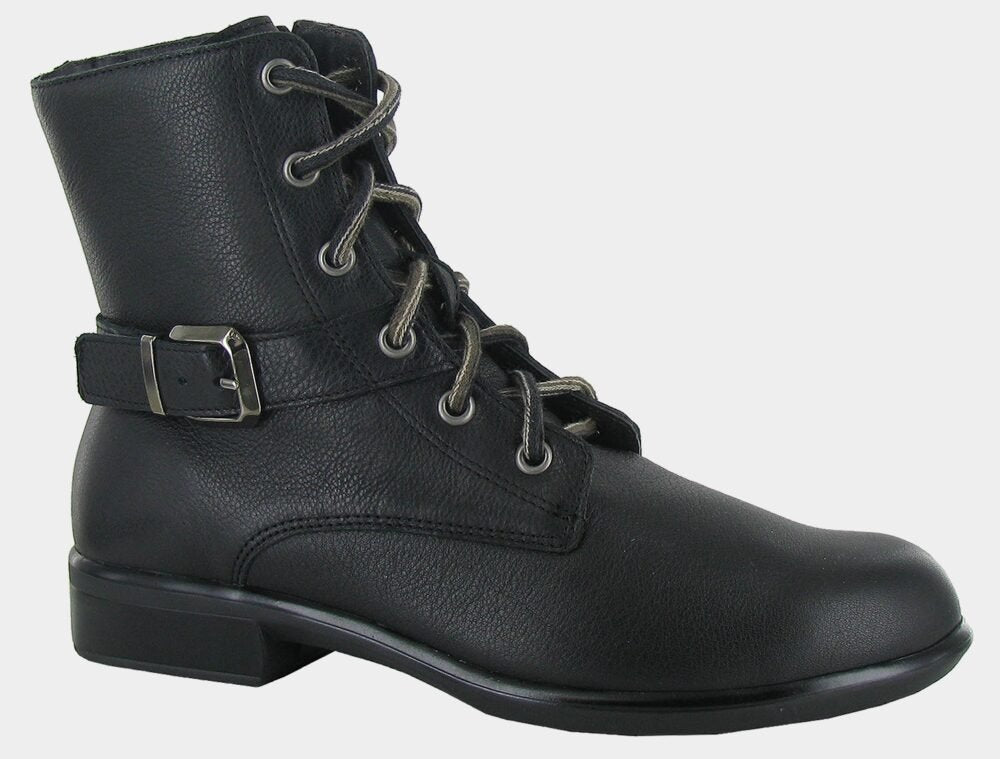 NAOT Alize - Black Soft Leather - Juli's Wearable Art