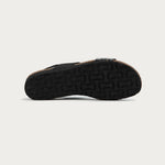 NAOT Amy Sandals | Reptile Patent Leather/Black Elastic - Juli's Wearable Art