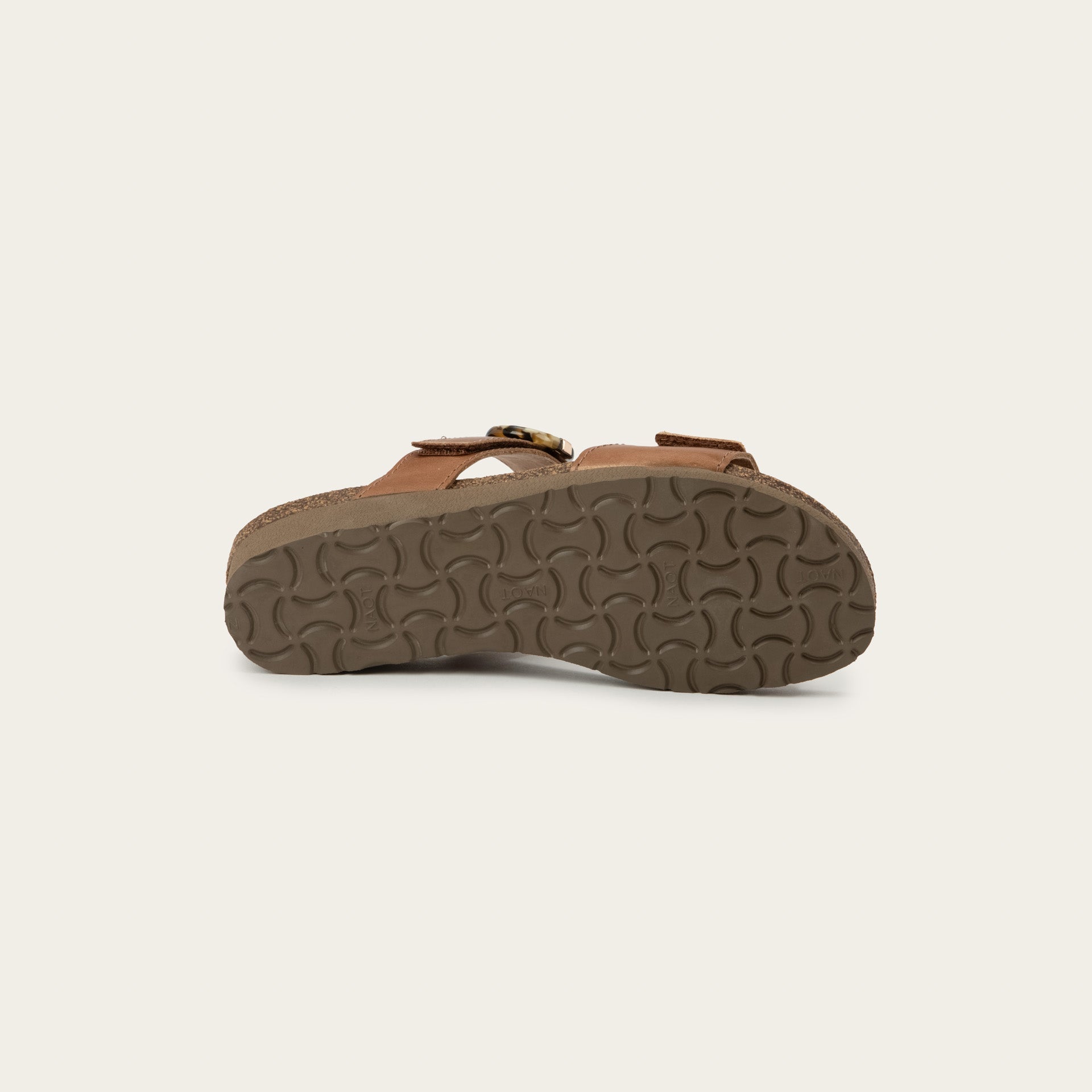 NAOT Anabel Sandal - Latte Brown Leather - Juli's Wearable Art
