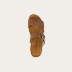 NAOT Anabel Sandal - Latte Brown Leather - Juli's Wearable Art