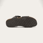 NAOT Ashley Sandals | Black Madras Leather - Juli's Wearable Art