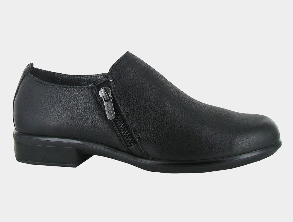 NAOT Autan - Black Soft Leather - Juli's Wearable Art