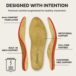 NAOT Ballad | Chocolate Leather with Brushing - Juli's Wearable Art